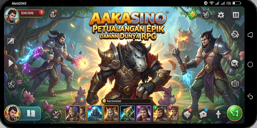 Gameplay mendebarkan dan grafis menakjubkan di AAKASINO.