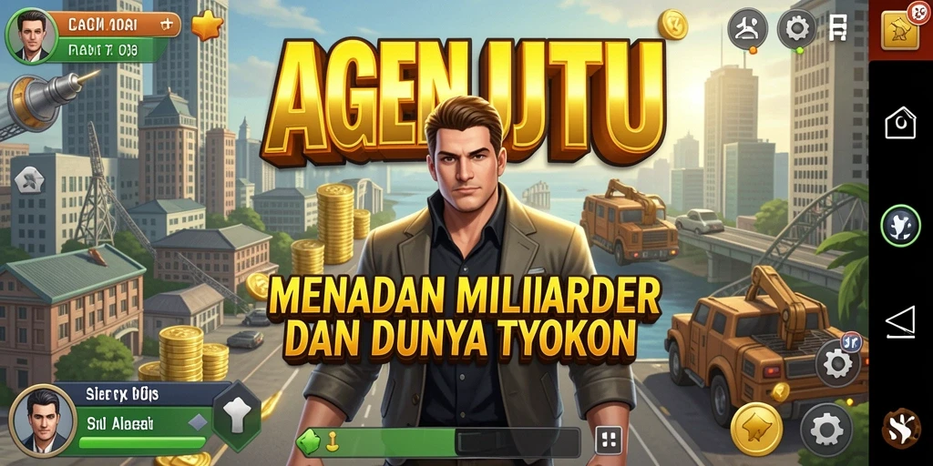 Tampilan gameplay AGENJITU yang menarik dan penuh strategi.