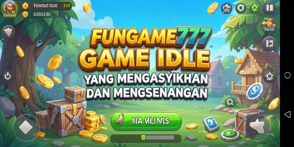 Tampilan gameplay <strong>FUNGAME777</strong> dengan karakter yang berkembang secara dinamis.